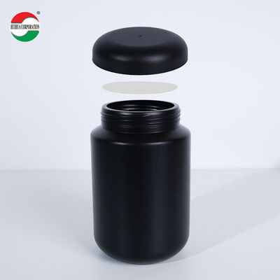 Food Grade Manufacturer Soft Touch Plastic HDPE Bottle Container For Medicine Powder Shampoo And Conditioner
