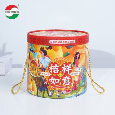 Embalaje de tubos de papel kraft de tamaño personalizado para frutas - biodegradable y sostenible