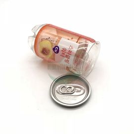 La etiqueta modificada para requisitos particulares 345ml vacia las latas de bebida abiertas fáciles para el refresco