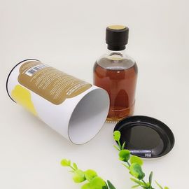 Empaquetado interno reciclado del tubo de cartulina del diámetro de la caja/83m m del tubo del vino de la botella