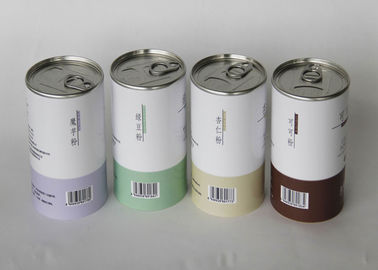 Tubo del papel de Pantone que empaqueta para el aluminio inmediato EOE del polvo de la bebida