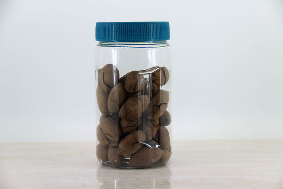 Claro hermético de los tarros plásticos de encargo del animal doméstico 700ML para la fruta/la nuez secas