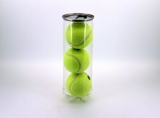 Aire - el animal doméstico del claro del almacenamiento de la pelota de golf de la prueba sacude el bote de la comida con el logotipo de encargo