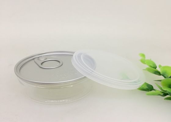 la comida de empaquetado abierta fácil de la hierba del animal doméstico 100ml puede SGS redondo FDA QS del tarro ISO9001