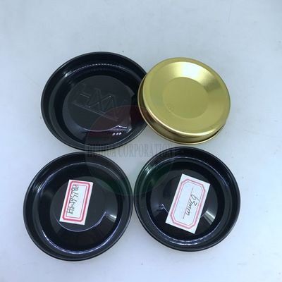 Paper Tube Lid Wine Cover Caps Tube Tinplate Inner Plug Lid Inner Lid Tinplate Inner Cover Cap For Paper Can Paper CANS Custom Logo Metal