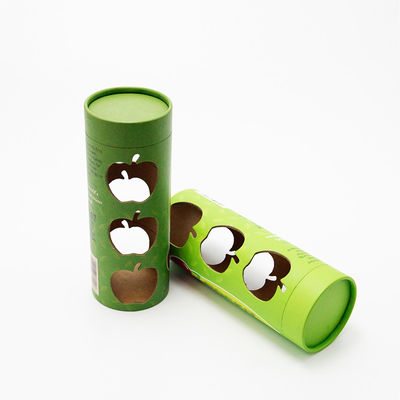 El papel a todo color redondo conserva el tubo de empaquetado del papel de la Navidad de Apple