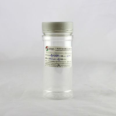 tubos del cilindro del plástico transparente 300ml, tapa plástica blanca del tornillo de los PP